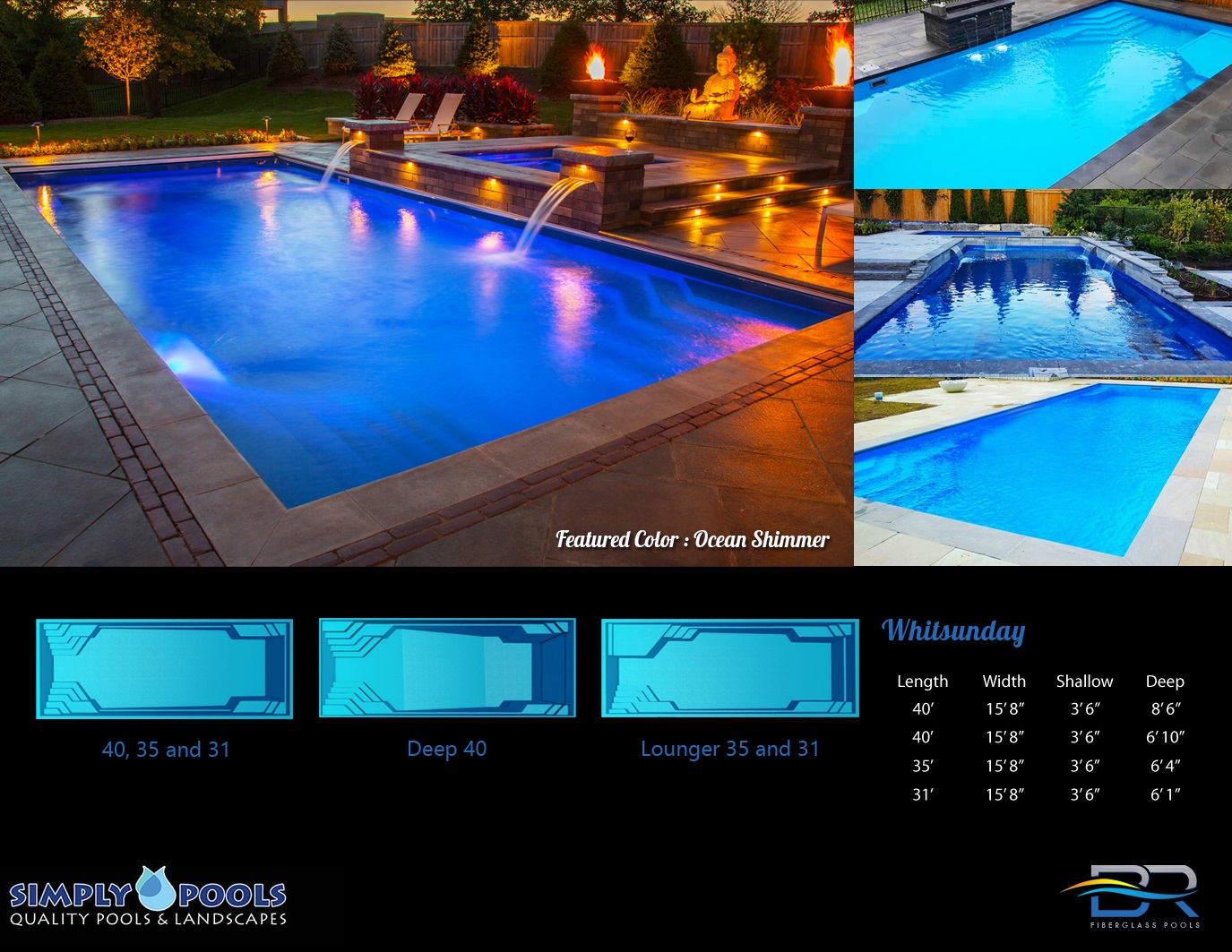 Whitsunday Fiberglass Pool Installation